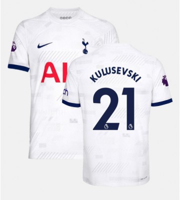 Tottenham Hotspur Dejan Kulusevski #21 Hjemmebanetrøje 2023-24 Kort ærmer